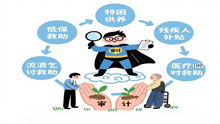 审计人员用心维护困难群众利益