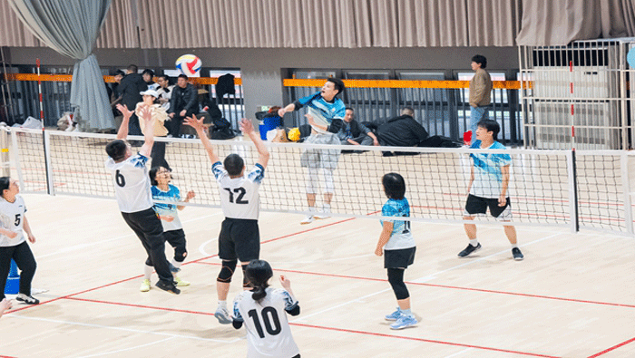 江苏省南通市启东市审计局在该市气排球比赛中获铜牌