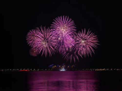 摄影——夜绽花火