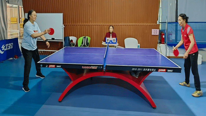 赛场展风采！审计老将积极参加全市老干部乒乓球比赛