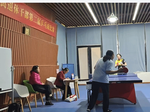 赛场展风采！审计老将积极参加全市老干部乒乓球比赛