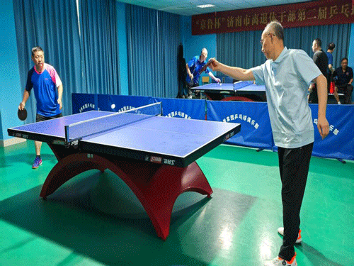 赛场展风采！审计老将积极参加全市老干部乒乓球比赛